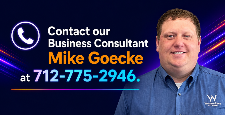 Contact our Business Consultant at 712-775-2946.