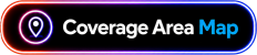 Coverage Area Map button with a location pin icon for viewing Western Iowa Networks fiber internet service availability.